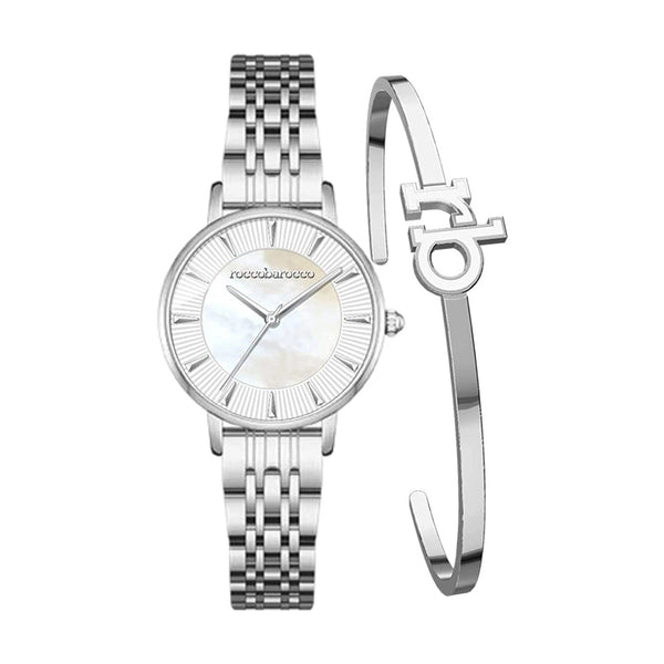 Roccobarocco RB.4659L-01M Ladies Watch and Bangle Set - Roccobarocco RB.4659L-01M Ladies Watch and Bangle Set