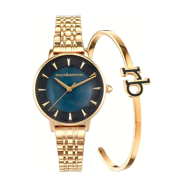 Roccobarocco RB.4659L-07M Ladies Watch and Bangle Set - Roccobarocco RB.4659L-07M Ladies Watch and Bangle Set